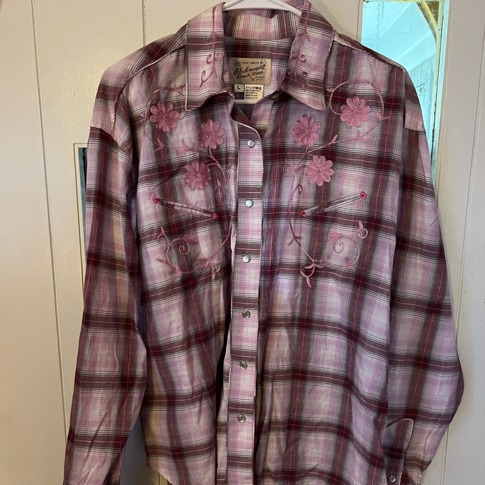 Rockmount Ranch Wear Pink Cowgirl Shirt